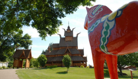 Scandinavian Heritage Park in ND