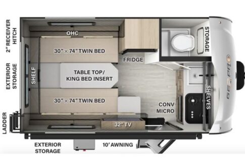 Geo Pro 15TB floor plan