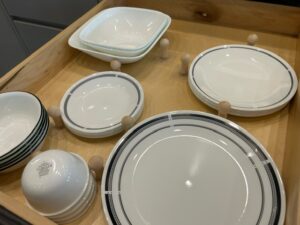 Hat hooks for dishes
