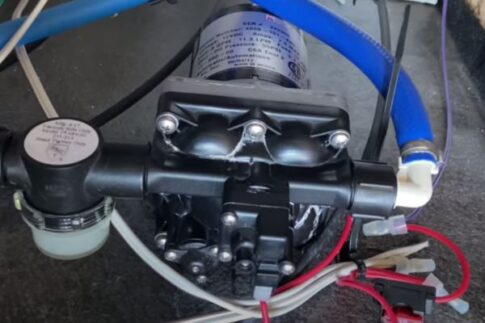 RV water pump troubleshooting and repair