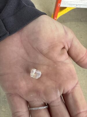 Hardened resin