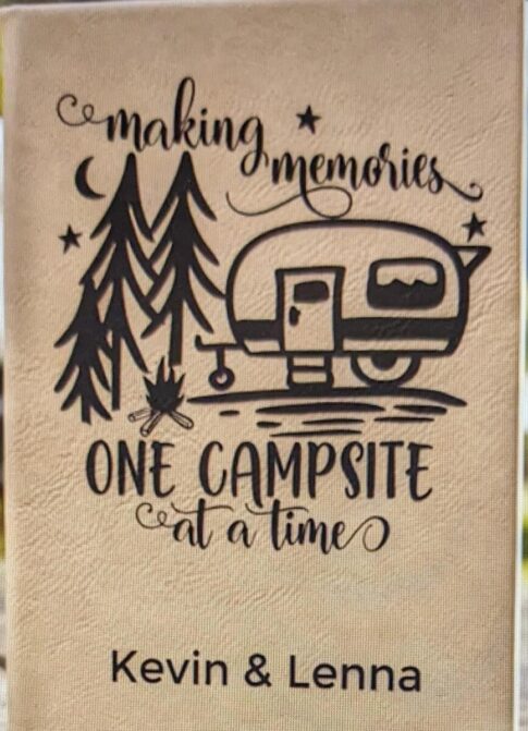 Camping journal for mothers day gift ideas