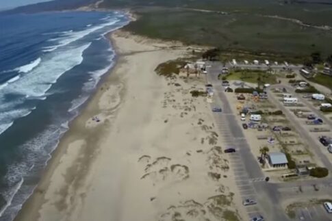 Jalama Beach in Lompoc County, CA one of the top 10 California oceanside campsites
