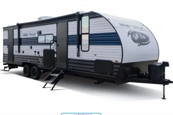 grey wolf 29nm travel trailer