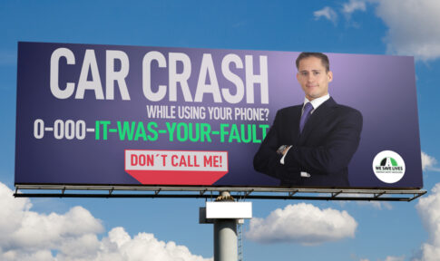 Ad campaign mimics injury lawyers