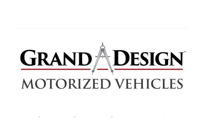 Grand Design motorized vehicles logo