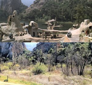 Planet of the Apes set