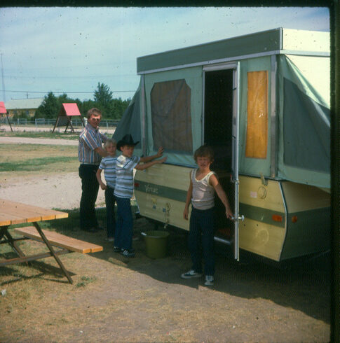 Dave Camper In Yellowstone