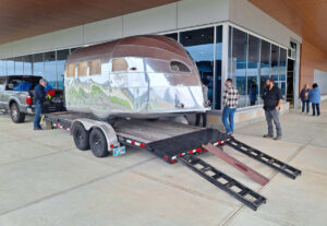 first riveted aluminum Airstream
