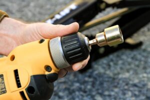 A tool for RV scissor jacks
