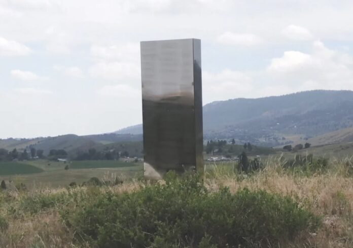 A mysterious Colorado monolith