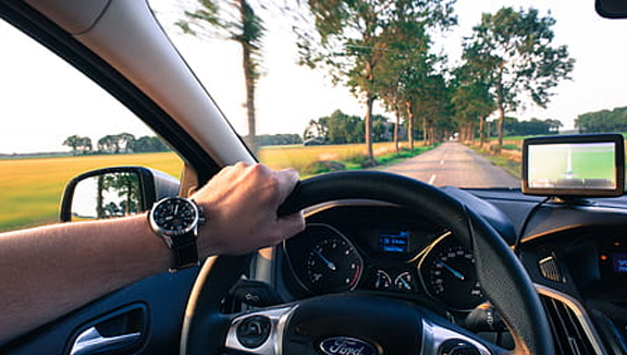 Touch your GPS