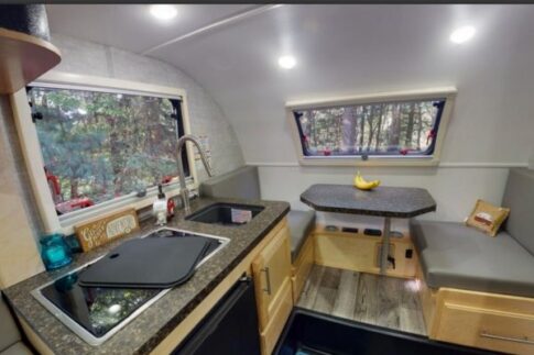 Little Guy Micro Max travel trailer interior
