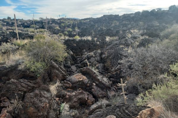 Valley of Fires national recreation area lava flow