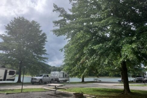 Beat the heat - camp at a lake