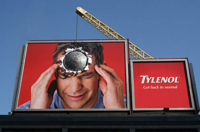 tylenol billboard photo: airows.com