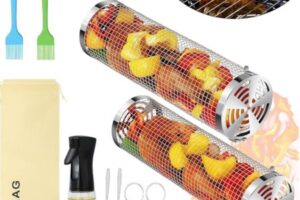 rolling grill baskets