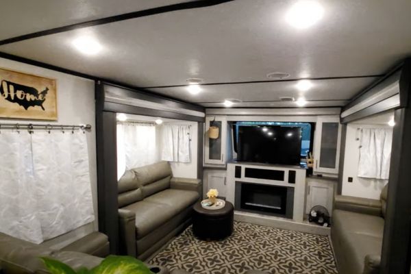 Easy DIY RV curtains