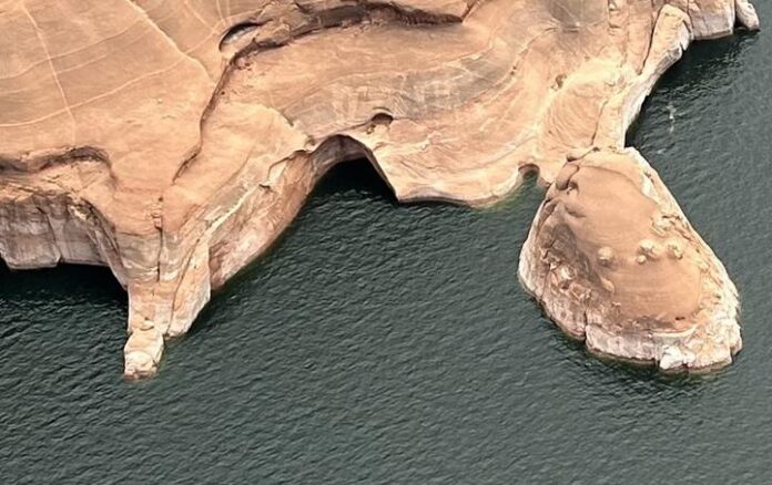 Utah's Double Arch after collapse NPS photo