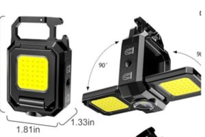 Keychain rechargeable work light