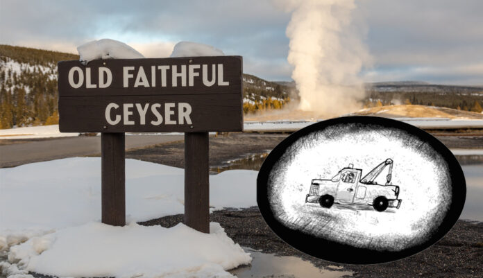 Man steals Yellowstone Park tow truck