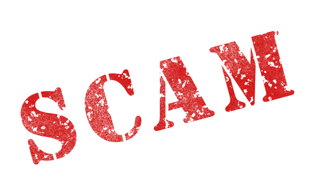 Word: SCAM Pixabay illustration