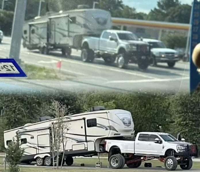 Odd fifth wheel trailer