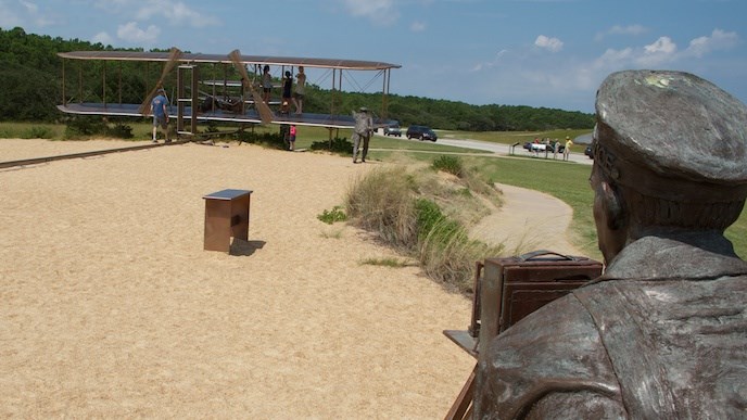Wright Brothers National Memorial Photo: NPS