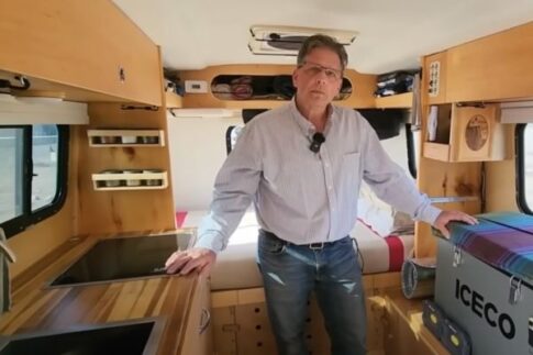 Casita trailer renovation after