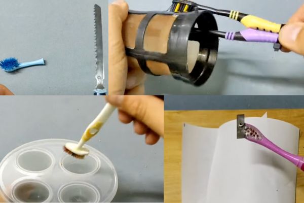 uses for toothbrushes other than brushing teeth