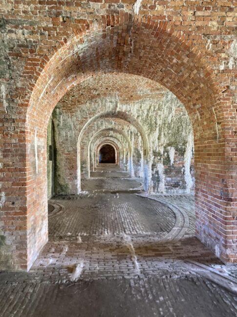Brick cannon bays