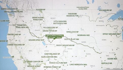 Oregon Trail Map NPS image