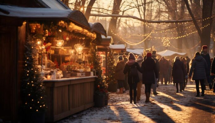 Christmas Market Image: freepik