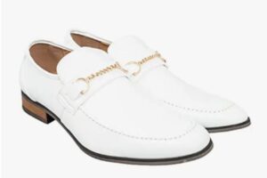 cousin eddie style white shoes