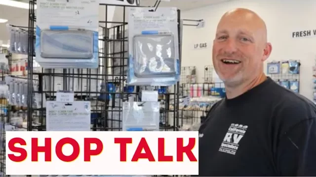 Shop talk with Dustin about RV vent screens