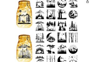 silhouette stickers
