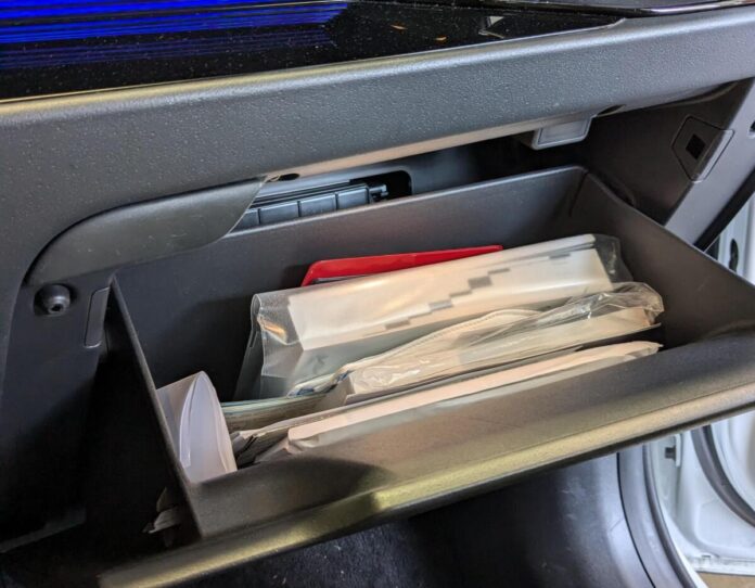 Glove compartment. Gail Marsh image