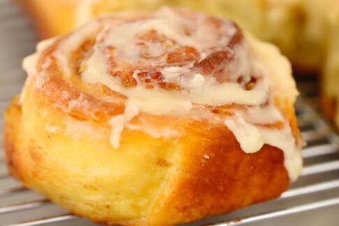 no knead cinnamon rolls