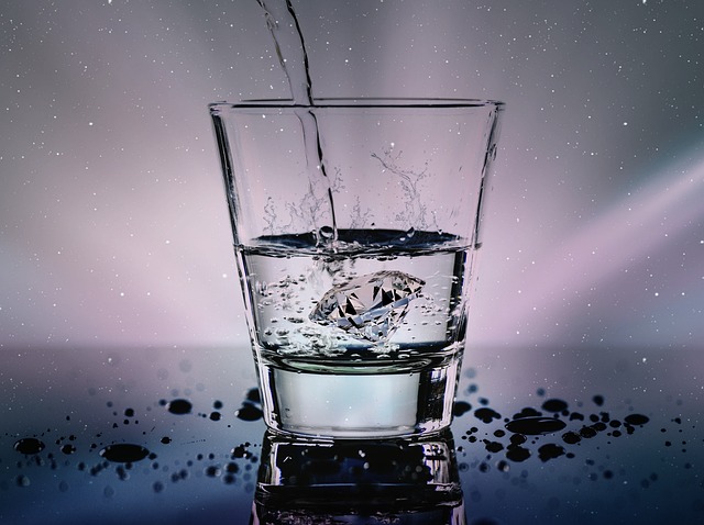 Glass of water Pixabay image