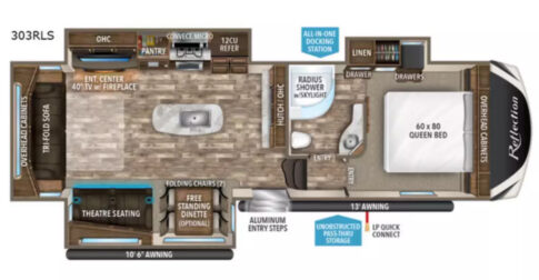 Grand Design 303 Floorplan