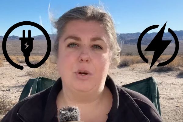 Intro photo to how to save power when boondocking