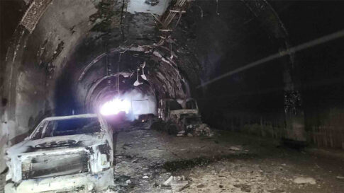 Green River tunnel fire