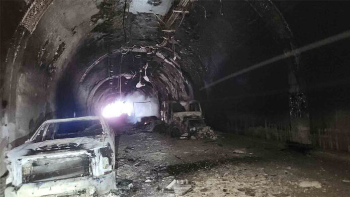 Green River tunnel fire