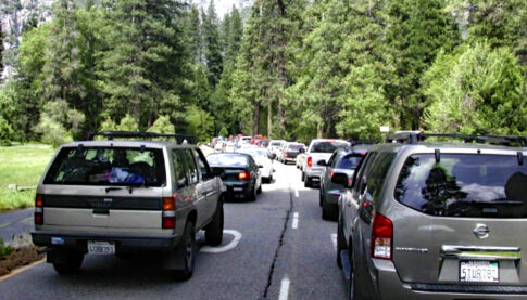 Yosemite entrance reservation system