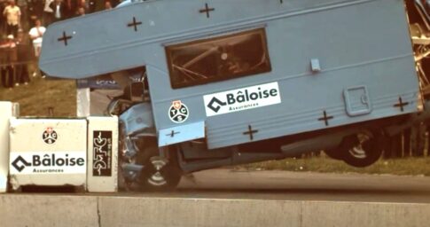 Motorhome crash test