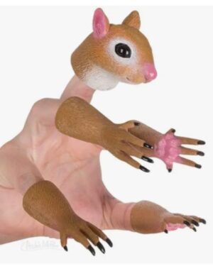 squirrel hand puppet