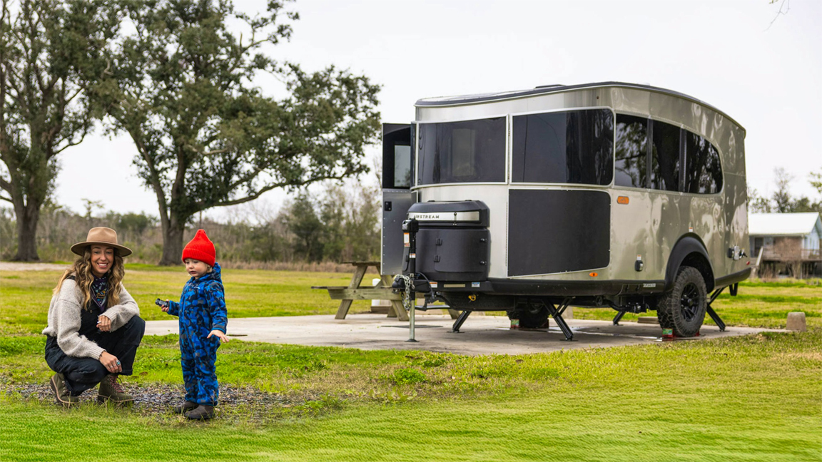 Airstream’s all-electric Basecamp 20Xe brings innovation to the RV world