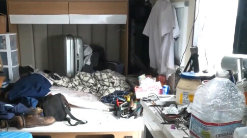 homeless take over RVs