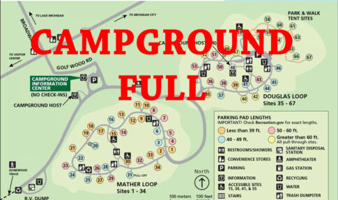 camping reservation problems