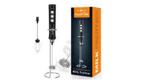 A portable milk frother